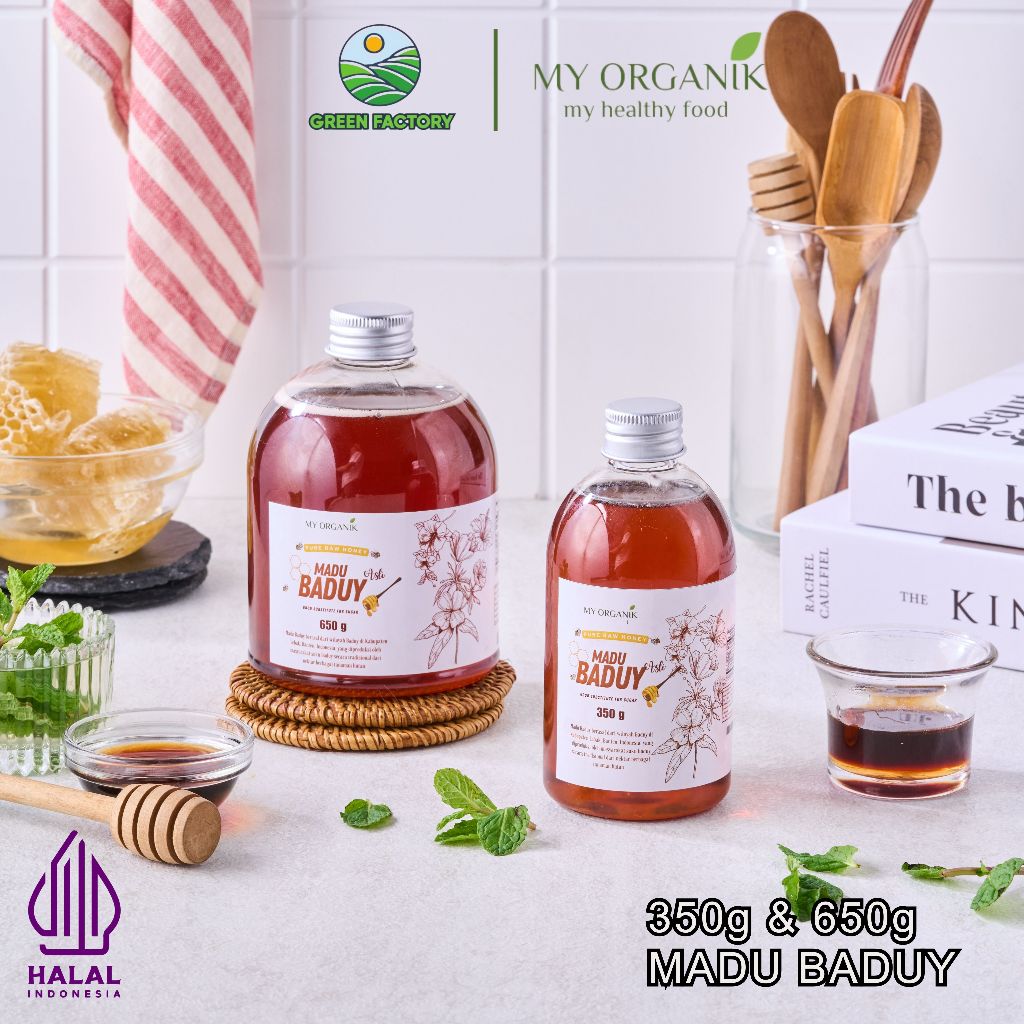 

My Organik Madu Murni Hutan Baduy Asli Pure Raw Honey Premium Original 650gr