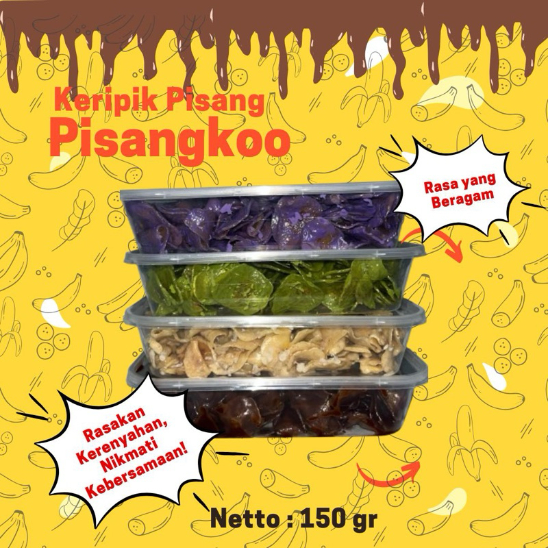 

Keripik pisang kepleset by pisangkoo