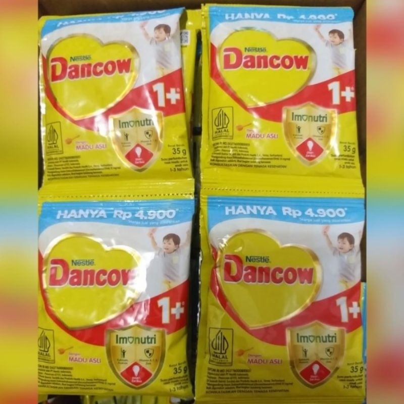 

Dancow 1+ Madu Renceng 1 Crtn isi 128pc (16 renceng usi 8pc) exp Januari 2025