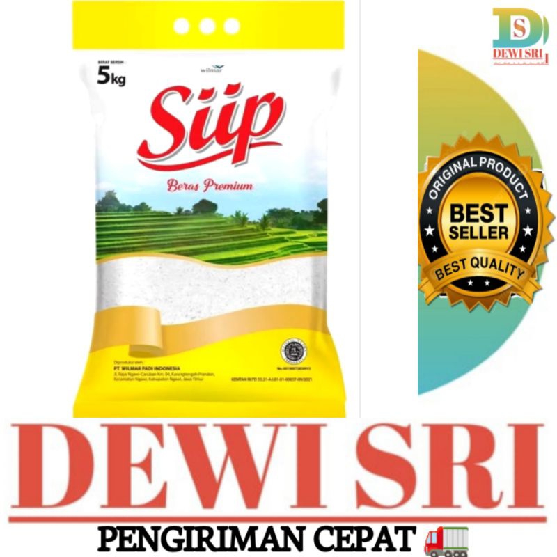 

Beras Premium SIIP Kemasan 5Kg