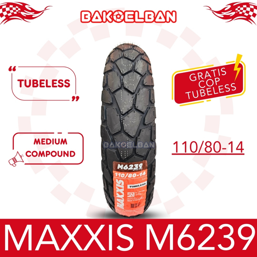 BAN MOTOR MAXXIS M6239 110/80-14