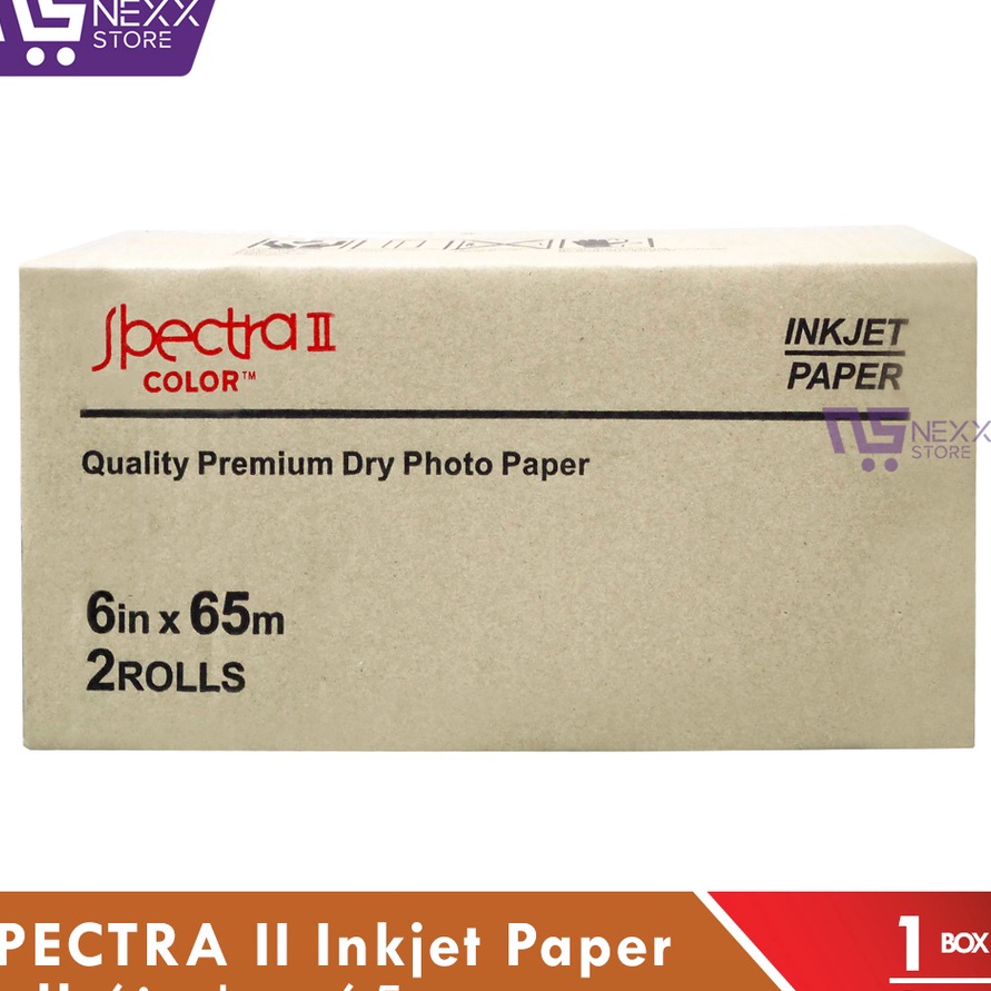

KI3 SPECTRA II Inkjet Paper ROLL 6 in x 65M