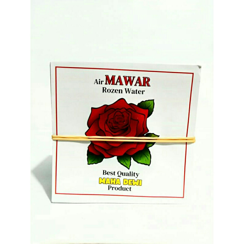 

1 pak label kertas air mawar