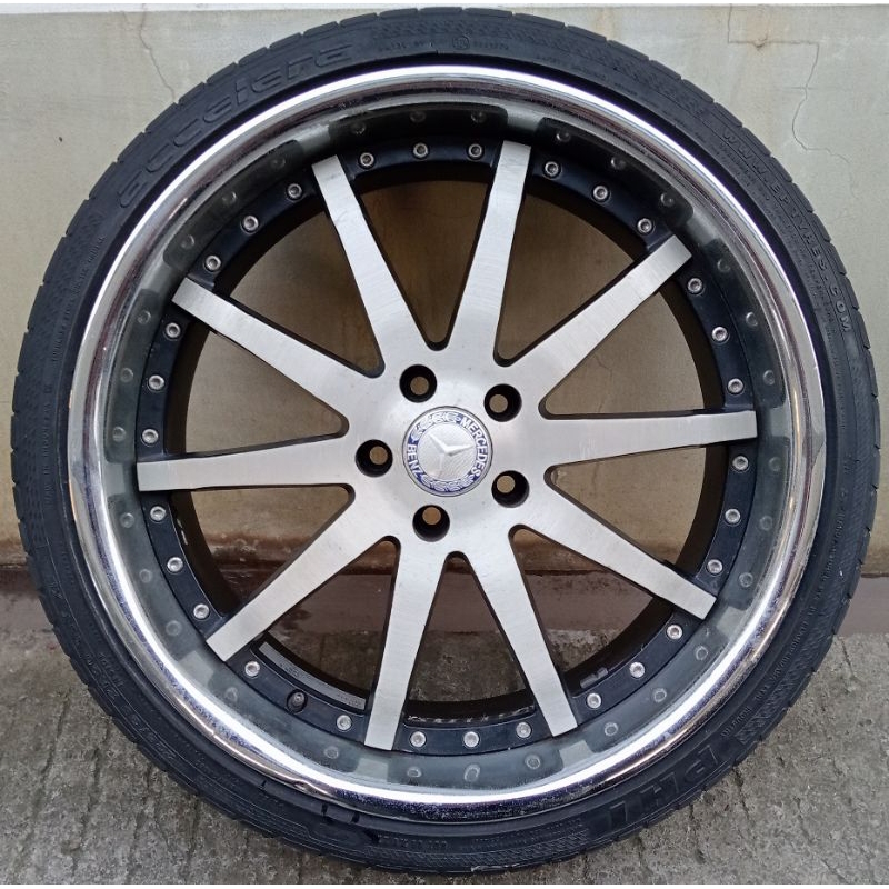 Velg Mercy Work Gnosis GS1 R20 Pcd 5x112 ET 25 Lebar 8,5 9,5 W203 W123 W124 W210 W211 W212 W213 W140