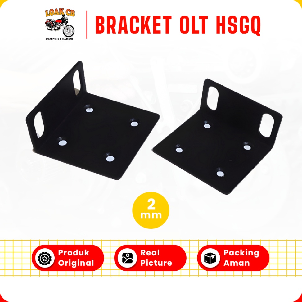 KODE O8M8 Bracket OLT HSGQ Breket Dudukan Pangkon Optical Line Terminal Layanan Jaringan Fiber Optik