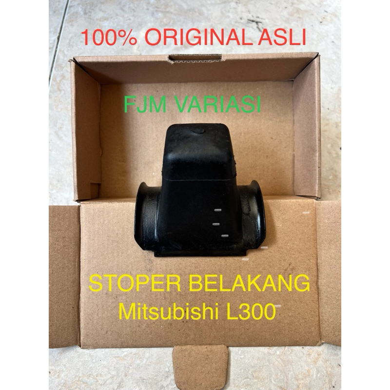 KARET STOPPER STOPER BELAKANG MITSUBISHI L300 L 300 BANTALAN PER BELAKANG L300 ORIGINAL ASLI
