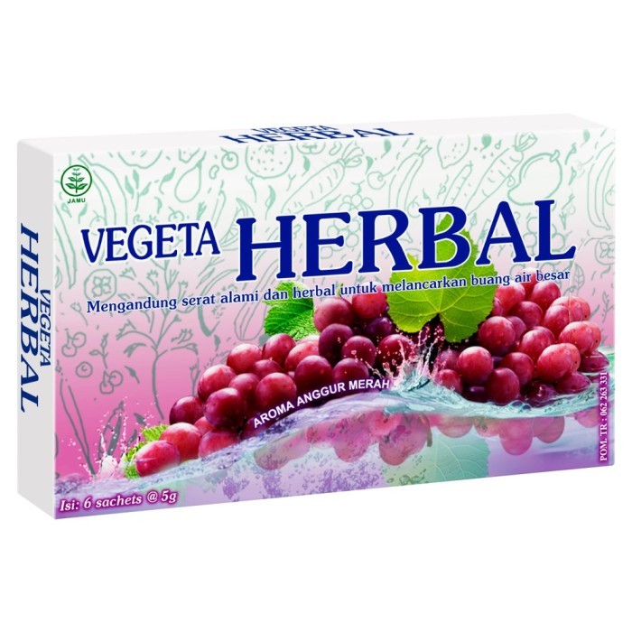 

Vegeta Herbal (Dus isi 6 Sachet)