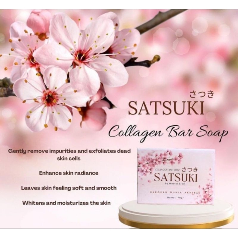 Sabun Satsuki Collagen By Master Liem