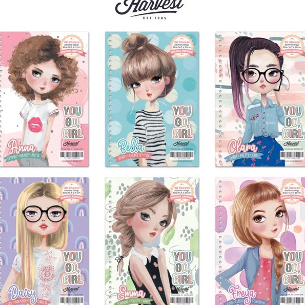 

KP8 mall inbadgeLoose Leaf Kes Binder Harvest A5 You Go Girl