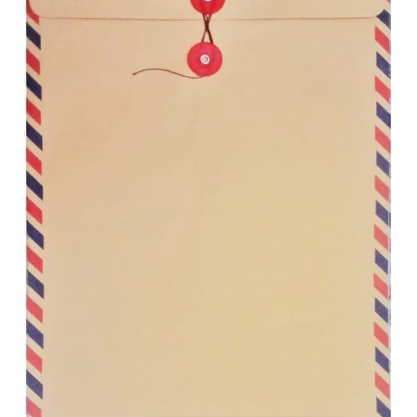 

HJ6 AMPLOP COKLAT FOLIO TALI 31 AIRMAIL 31 5 Pcs