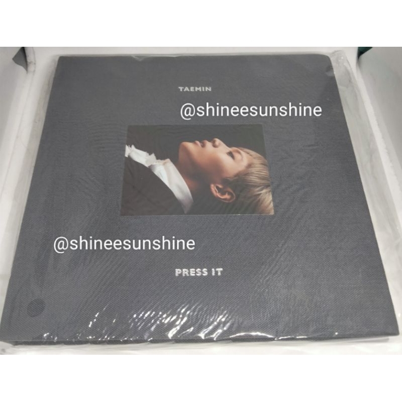 (BOOKED) TAEMIN PRESS IT ALBUM + PC