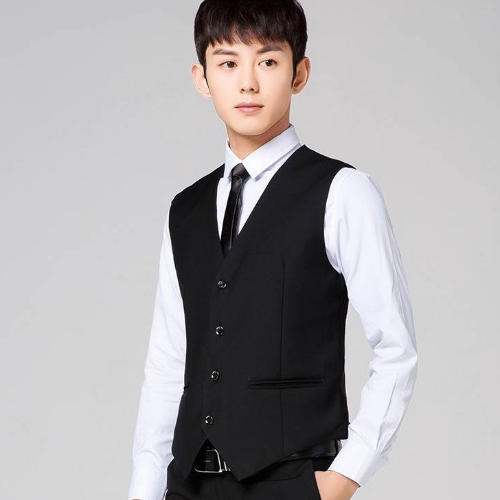 Mar Collection  Rompi Pria Slimfit Rompi Jas Formal Dalaman Jas Pria