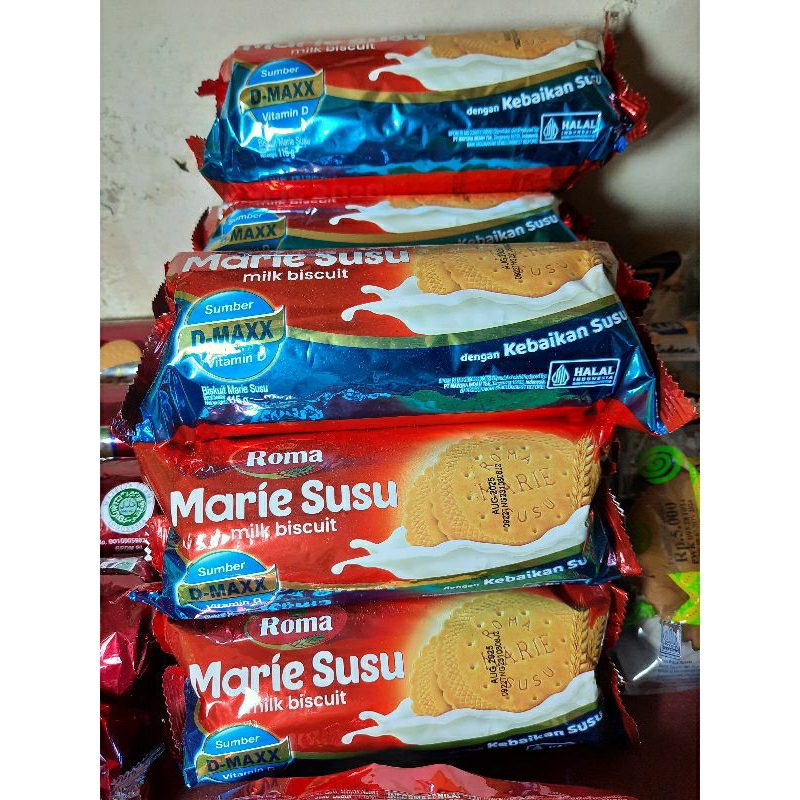 

Biskuit Marie Susu 115 gr