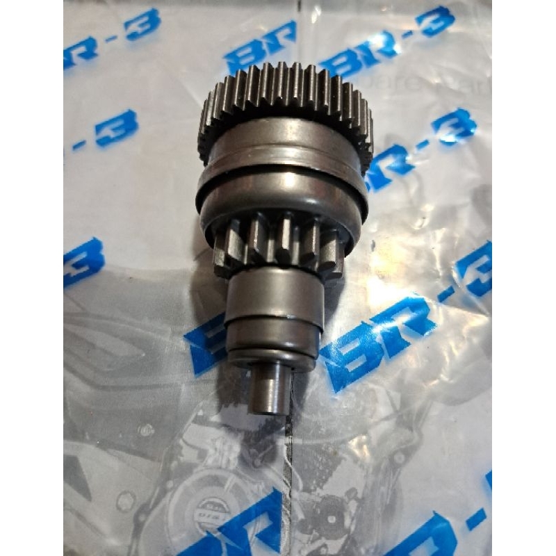 PINION GEAR BENDIX STATEER VESPA / GEAR STATER VESPA 2v 3v 125cc 150cc Vespa dan Piaggio BR-3 Genuin