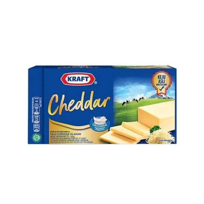 Keju Kraft cheddar 150gr/Keju cheddar/Keju Parut