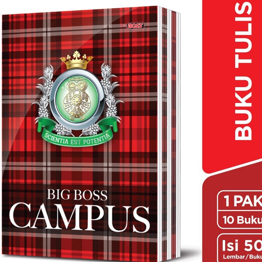 

KI3 Stationery Spectrum Boss Campus Buku Tulis 5 Lembar BBO EB 5 CAM
