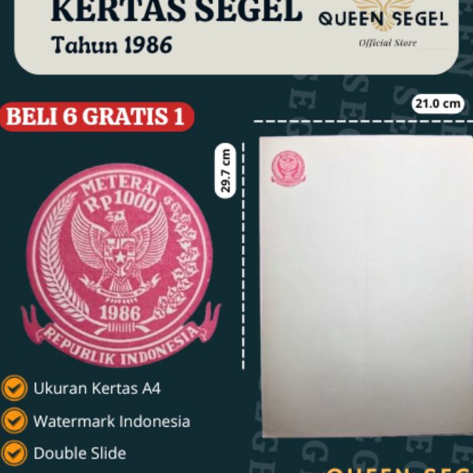 

Diskon Kes Segel Tahun 1986 Segel Tanah Double Slide Asli Orinal