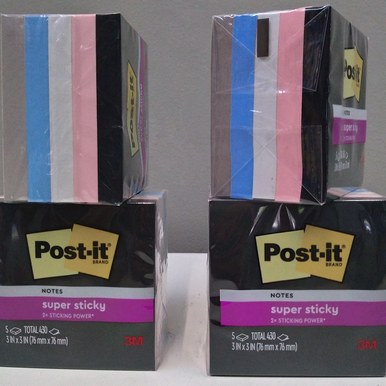 

Terlaris 3M Post It Sticky Notes 6545SSNE 3 inch x 3 inch