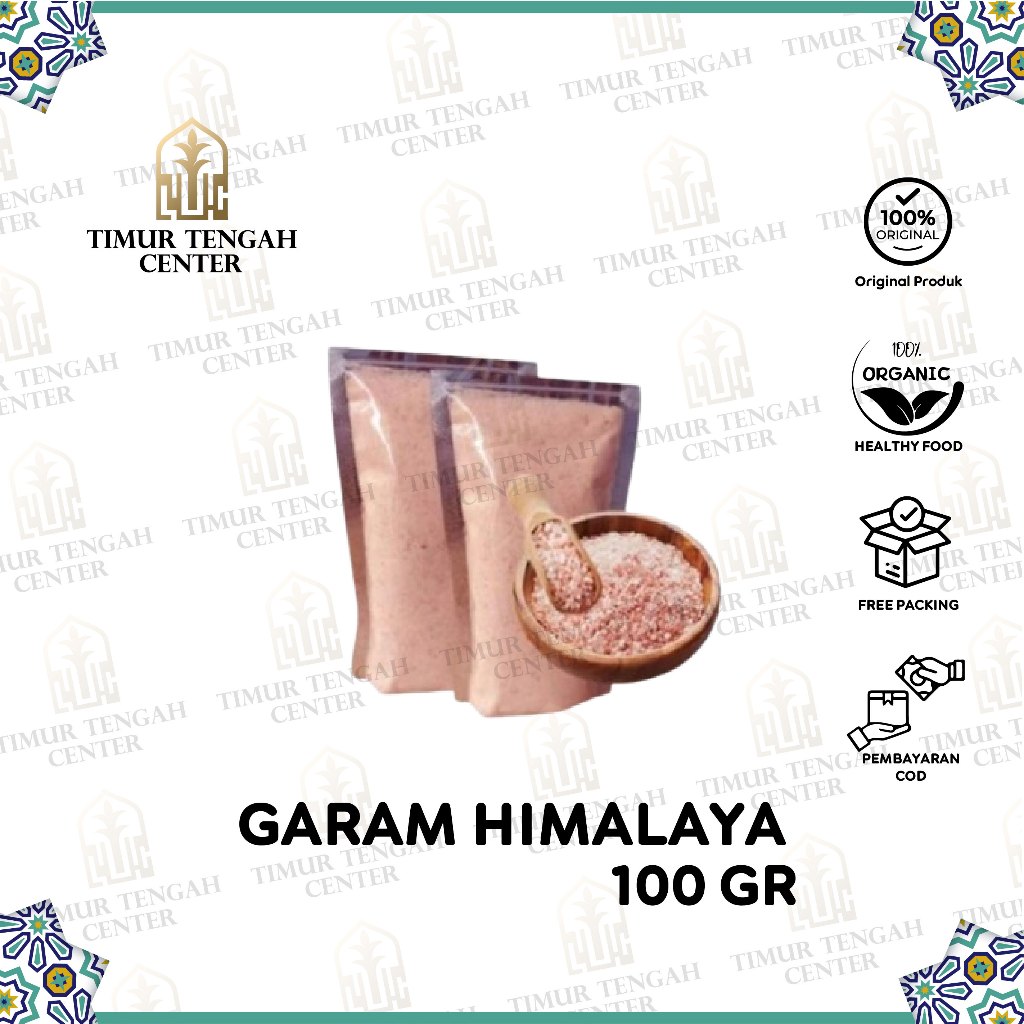 

HIMALAYA PINK SALT 100GR