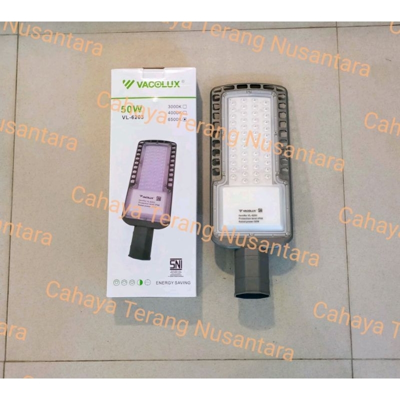 lampu jalan vacolux 50watt led lampu pju vacolux 50watt