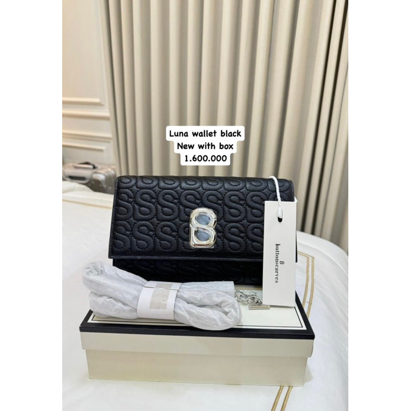 luna wallet nonleather buttonscarves