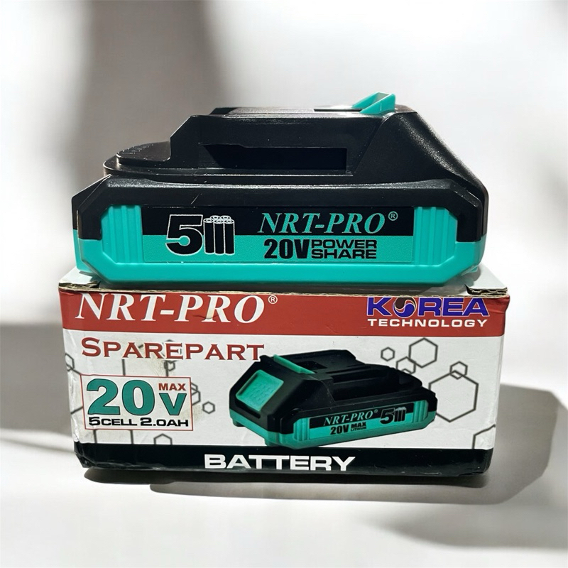 battery / baterai bor charger NRT PRO 20V