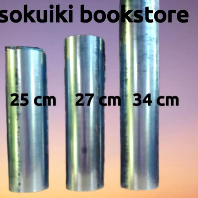 

KP8 Sampul Plastik Buku Mika Bening Roll 34 27 Dan 25 Cm Panjang 45 Meter