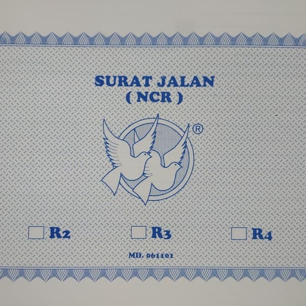 

KI3 Surat Jalan 4PlyBuku Surat Jalan NCR 4plyBukti Surat Jalan 4rangkap