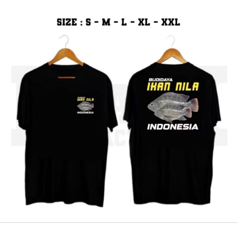 KAOS BUDIDAYA IKAN NILA INDONESIA