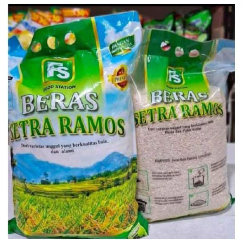 

beras FS food station setra Ramos 5 kg