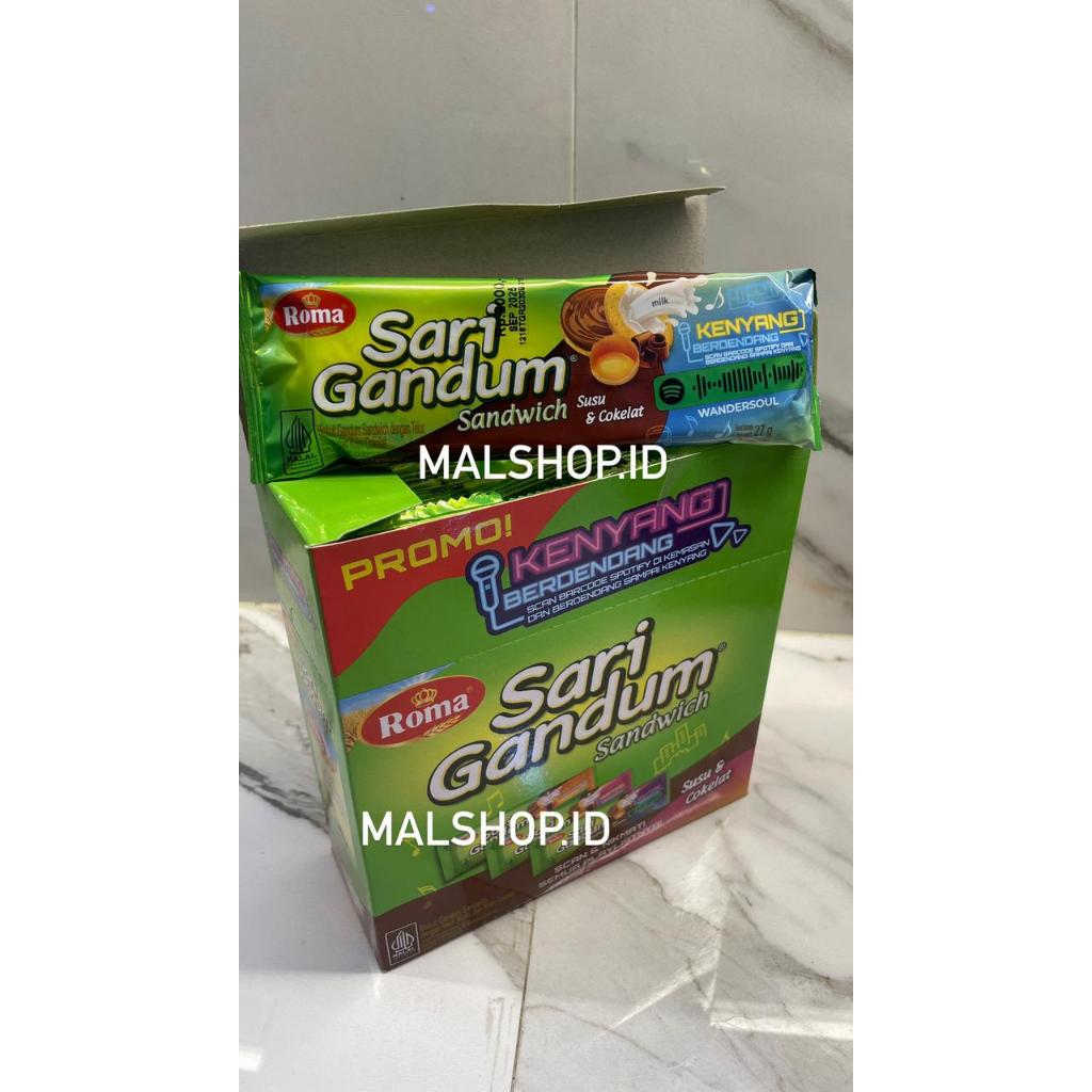 

Roma Sari Gandum Sandwich 27gr (Malshop)