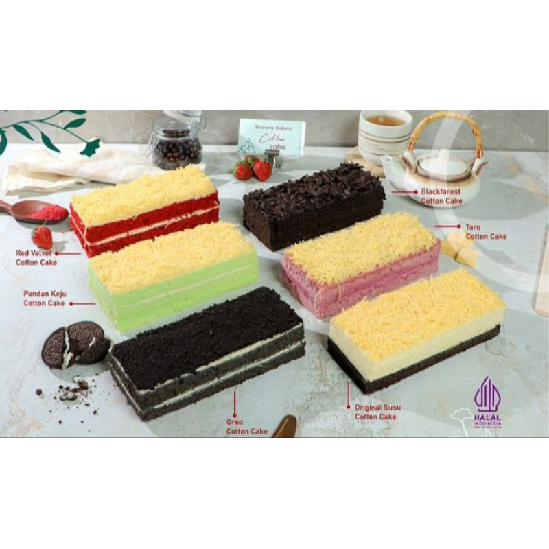 

cotton cake by brasserie bakery