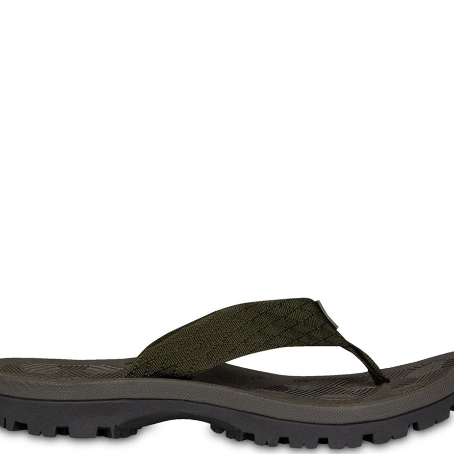 BHARDEV PINCH SOLE OLIVE SANDALS