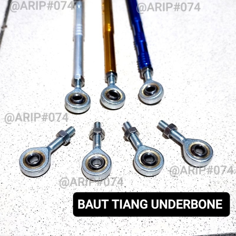 STUT BEARING BAUT TIANG UNDERBONE MOTOR BAUT STUT PEDAL TIANG OPERAN GIGI UNDERBONE BAUT CONGKELAN U