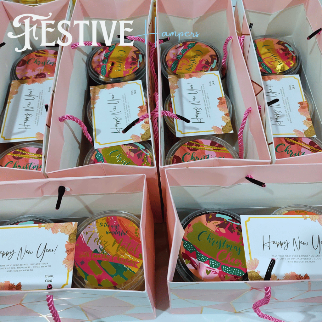 

Lily's Cookies Mini Hampers Natal - Paket Isi 3 toples Tabung