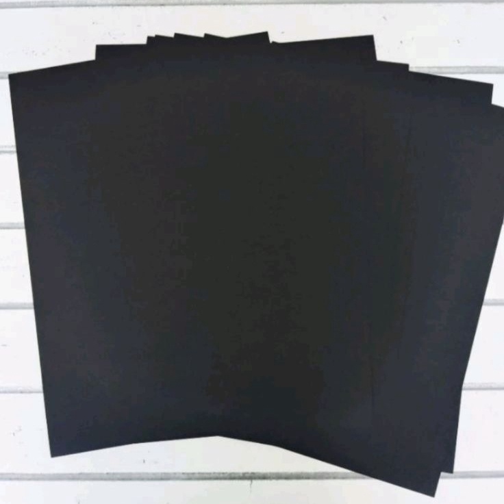 

LANGSUNG BELI GAN Kertas HVS Hitam Ukuran A4 dan Folio isi 1 dan 2 lembar HVS Black Paper size A4