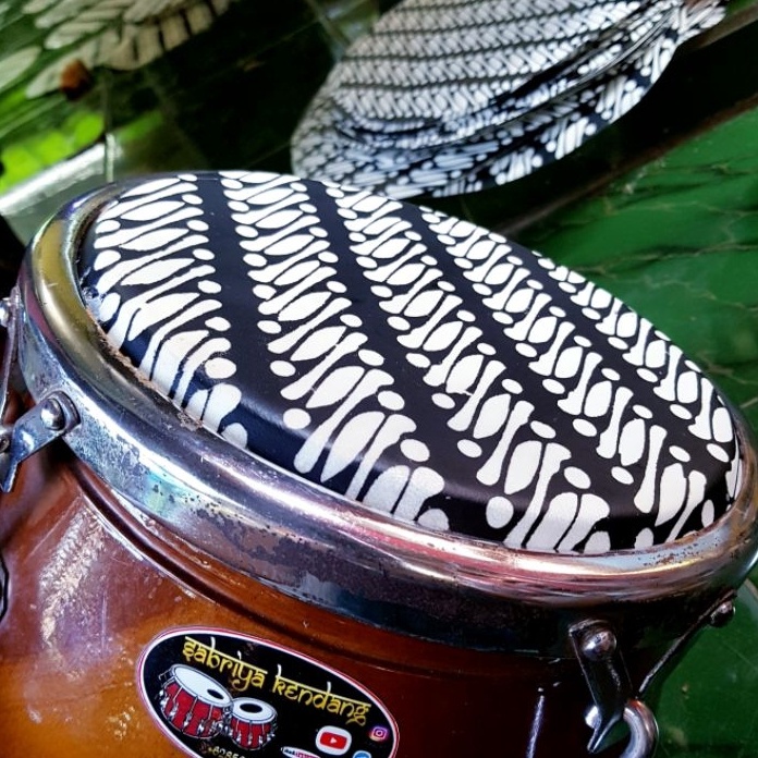 ORIGINAL Kulit Dut Kendang Ketipung Dangdut Siap Pakai