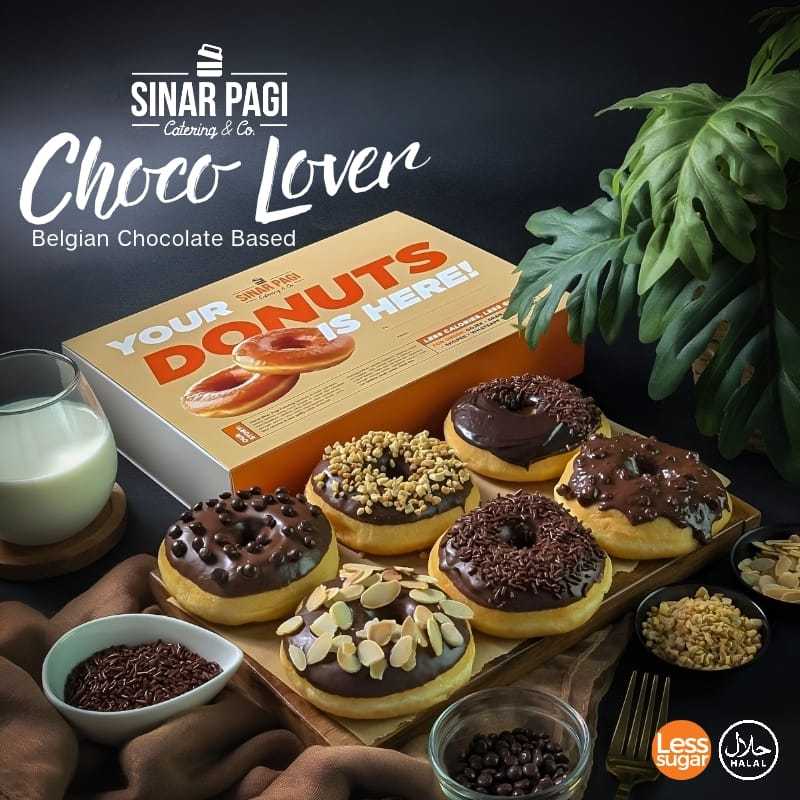 

Donat Premium Sinar Pagi 1 Pcs (Paket Choco Lover) Less Sugar