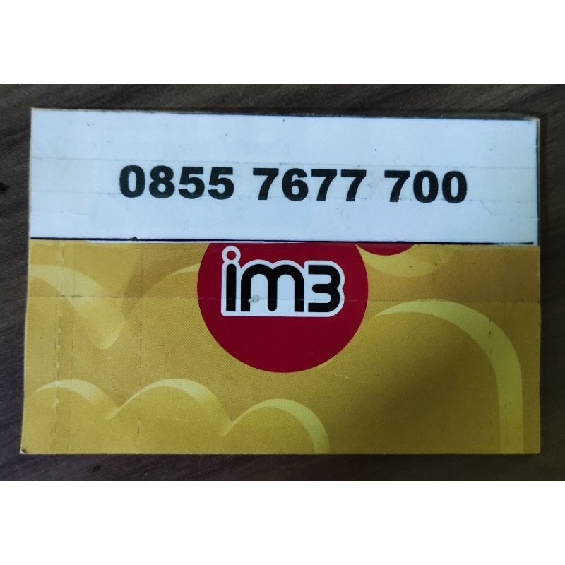perdana IM3 prabayar 11 digit