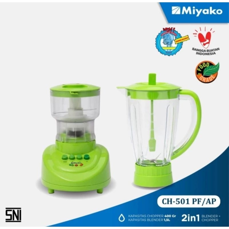 Miyako Chopper Blender CH-501PF/AP / Blender Miyako Chopper Blender CH-501PF/AP BATAM