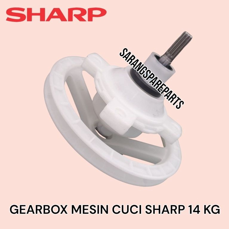 SPECIALPRICE GEARBOX MESIN CUCI SHARP 14 KG  GIRBOK MESIN CUCI SHARP 14 KILO 2 TABUNG  GIRBOX MESIN 