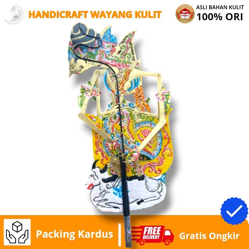 HANDICRAFT WAYANG KULIT | Wayang Alusan Kulit Sapi Asli Wayang Kulit Betaraguru Bataraguru