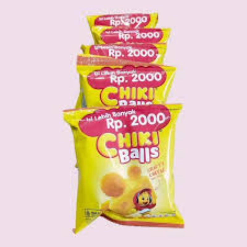 

Chiki Balls renteng isi 10pcs / Chiki balls keju 1000an