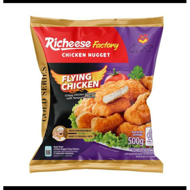 

Nugget Flying Chiken 500gr