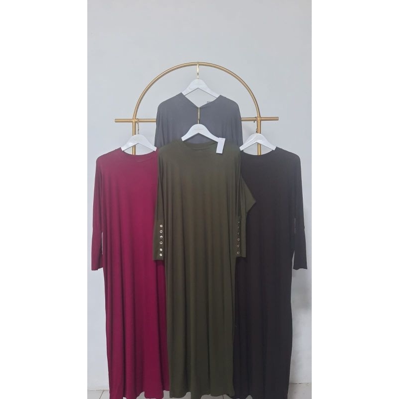Frendi collection | Gamis inara Bkk premium import, gamis inara panjang, long dress inara bangkok, b