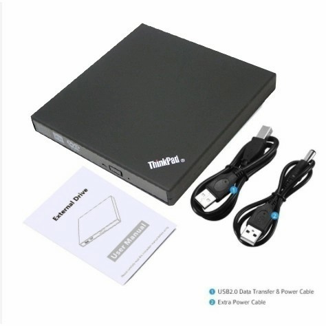Dvd Rw External Lenovo / Samsung / LG / DVD-ROM Eksternal PC or MAC