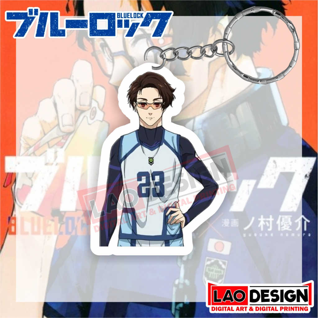 Gantungan Kunci Yukimiya Kenyu Blue Lock - Gantungan Kunci Blue Lock - Gantungan Kunci Anime - Gantu