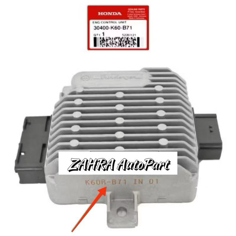 ECM ECU ENG CONTROL UNIT VARIO ESP LED 125 NEW K60R 30400-K60-B71 tahun 2018-2022 Original
