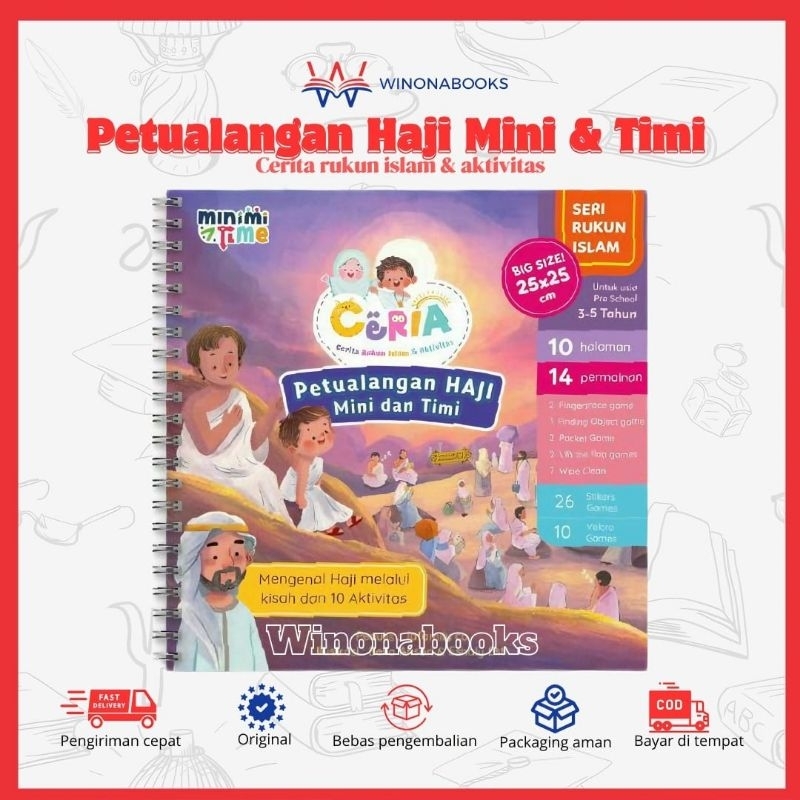 Petualangan Haji dan Timi - buku anak pintar