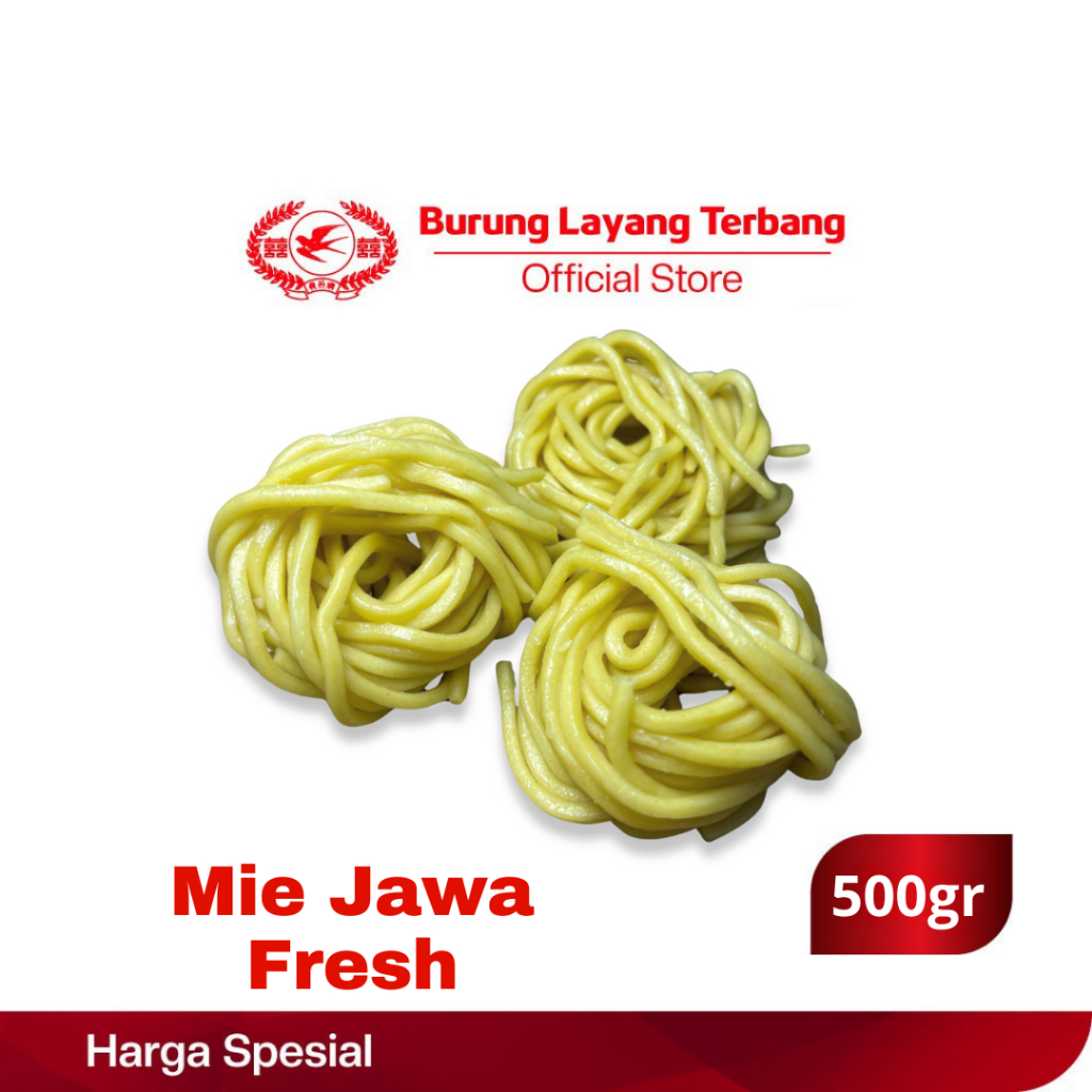 

Mie Jawa Fresh 500G Burung Layang Terbang